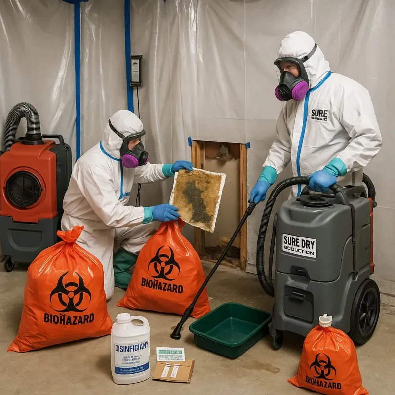 Contaminated Water Handling Protocols process in Weissport East, PA